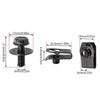 Engine Cover Undertray Splash Shield 5 x Body Bolts & 5 x U-nut Clips