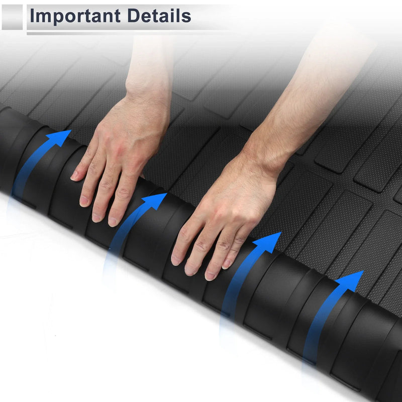 Honda CR-V (2023-2024) Long Grid Pattern TPE Cargo Liner Rear Trunk Mat
