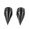 Harley Touring Road Street Glide Dyna Black Front Axle Cap Nut Cover