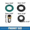 Honda Civic Acura 4 x Fuel Injector O-Rings Seals with Micro Filters