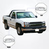 Chevrolet Tahoe Pair Exterior Door Handle Cover  Keyhole (2000 - 2006)