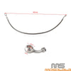 Harley Softail FXBR FLDE FLFB FXFBS FLHC FLSB FXBBS FXBB Gray Brake Line (2018-2023)