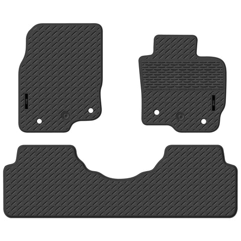 Mazda CX-5 KE Full Set Custom Fit Moulded Rubber Floor Mats (2012 - 2017)