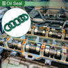Car Oil Seal / 16x24x5mm / Seal Ring TPU High Pressure Green 5 Pcs