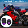 Make Model Frame Sliders / 2 Pcs / Front Fork Falling Protection Purple