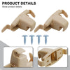 ABS&Metal 2 x Bracket Holder Sun Visor Clips Visor Splint (1999–2006)