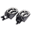 Kawasaki KX250 KX450 Black Shark Teeth Racing Foot Pegs (2008-2015)