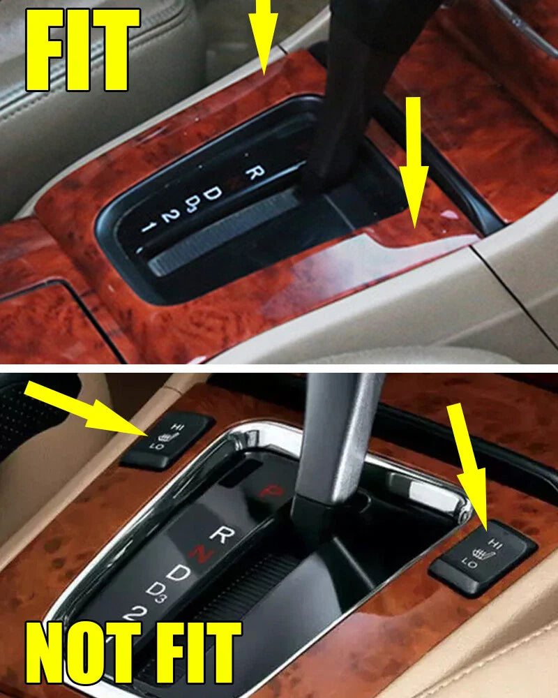 Honda Accord Wood Grain Gear Shift Panel Cover Trim (2003–2007)