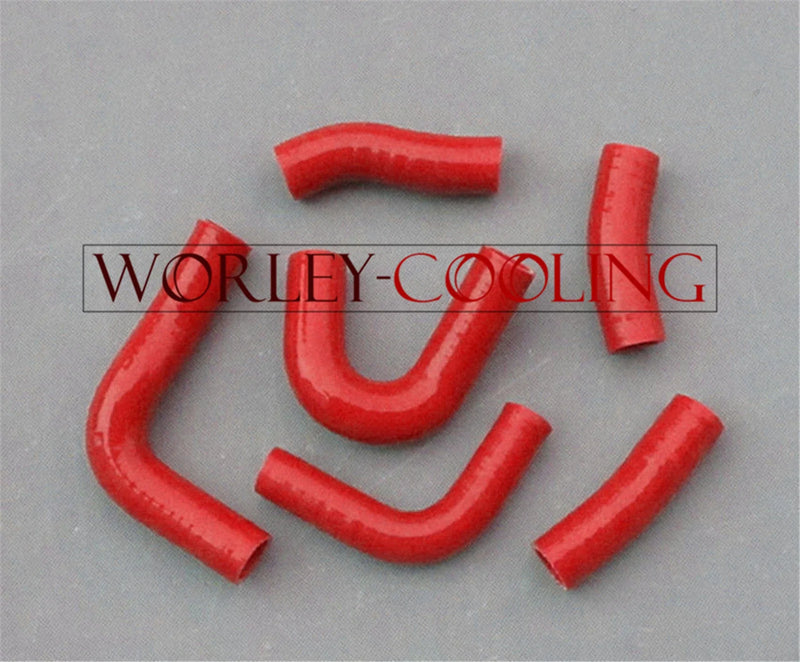 HONDA V65 Magna 3ROW Aluminum Radiator + RED Silicone Hose (1983-1985)