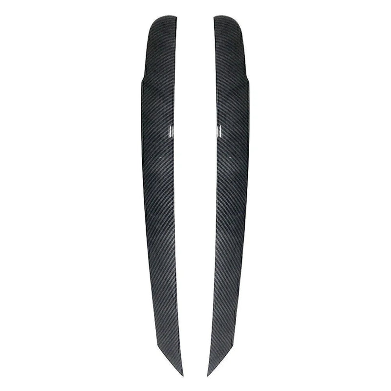 Volkswagen Touran Carbon 2011-2015 Front Headlight Eyelid Trim Cover