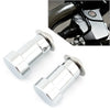 Thruxton Motorcycle Chrome CNC Mirror Hole Caps Cover