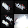 Mitsubishi Lancer EVO White LED License Plate Lights (2003-2006)
