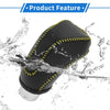 Subaru Impreza Gear Shift Knob Cover 2017-2023 Black Yellow Faux Leather
