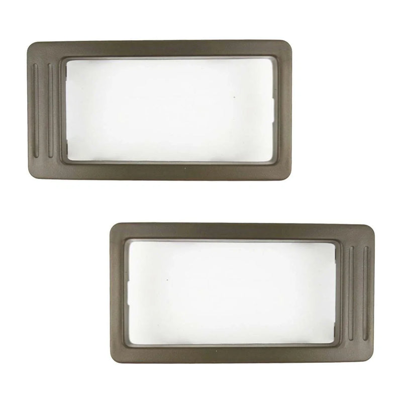 Side Cover Air Con Grille Grey Pair Fits Nissan Hardbody Navara D21 UTE 1986-97