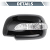 Lexus RX330 RX300 RX350 Gloss Black Rearview Mirror Cover Overlay (2004-2006)