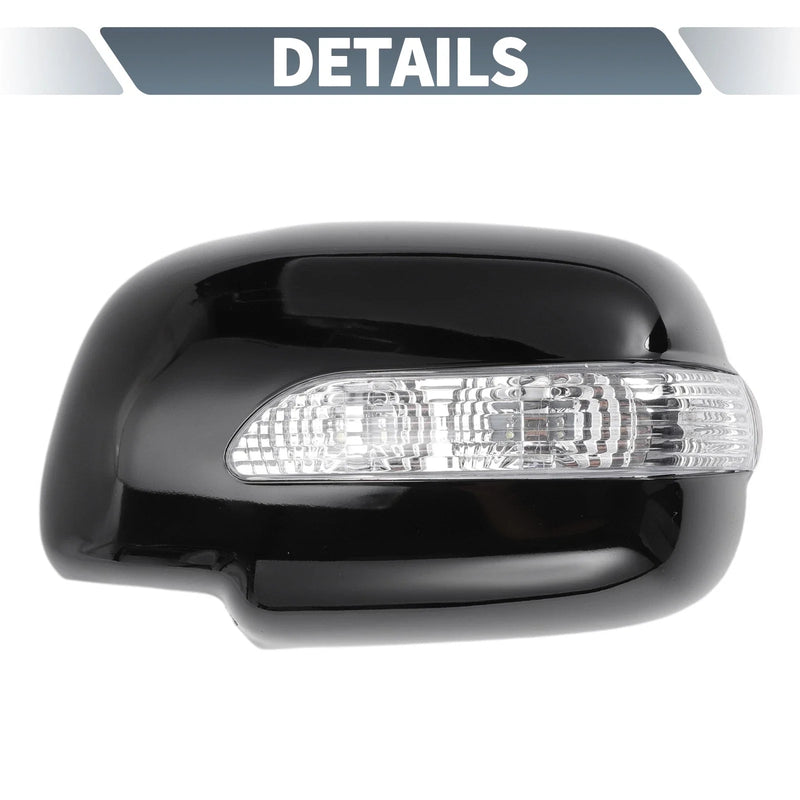 Lexus RX330 RX300 RX350 Gloss Black Rearview Mirror Cover Overlay (2004-2006)