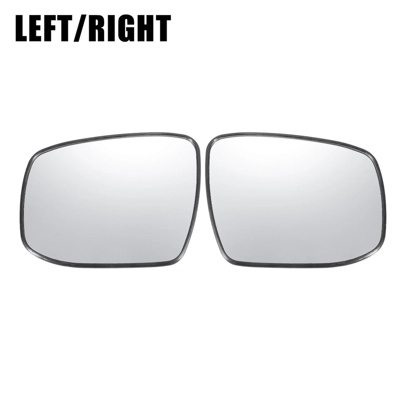 Honda Jazz Fit Pair White Mirror Glass w/ Back Non-heated (2001-2023)