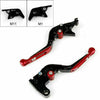 BMW HP2 SPORT (2008-2011) Red Adjustable Brake Clutch Lever