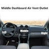 Benz W164 ML350 GL350 Gray Middle Dashboard Air Vent Outlet Panel (2006-2011)