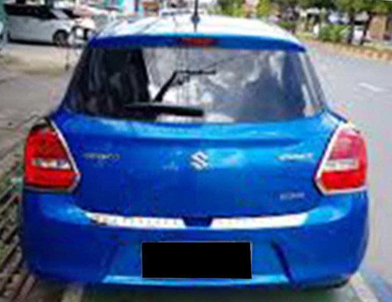 Suzuki Swift Chrome Rear Bumper Plate Cover (2018-2020)