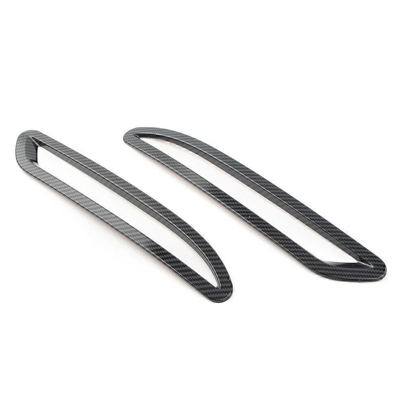 Mercedes-Benz A-Class A220 Rear Fog Light Cover Trims Carbon Look (19-20)