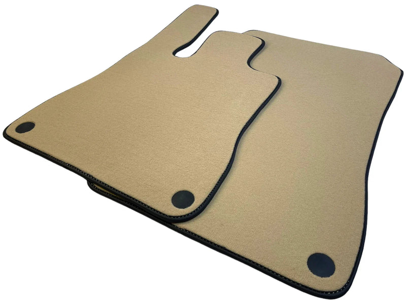 Mercedes-Benz SL R231 2012-2020 with Black Trim Beige Floor Mats