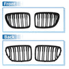 BMW X1 1 x Gloss Black Front Upper Grille (2009 - 2015)