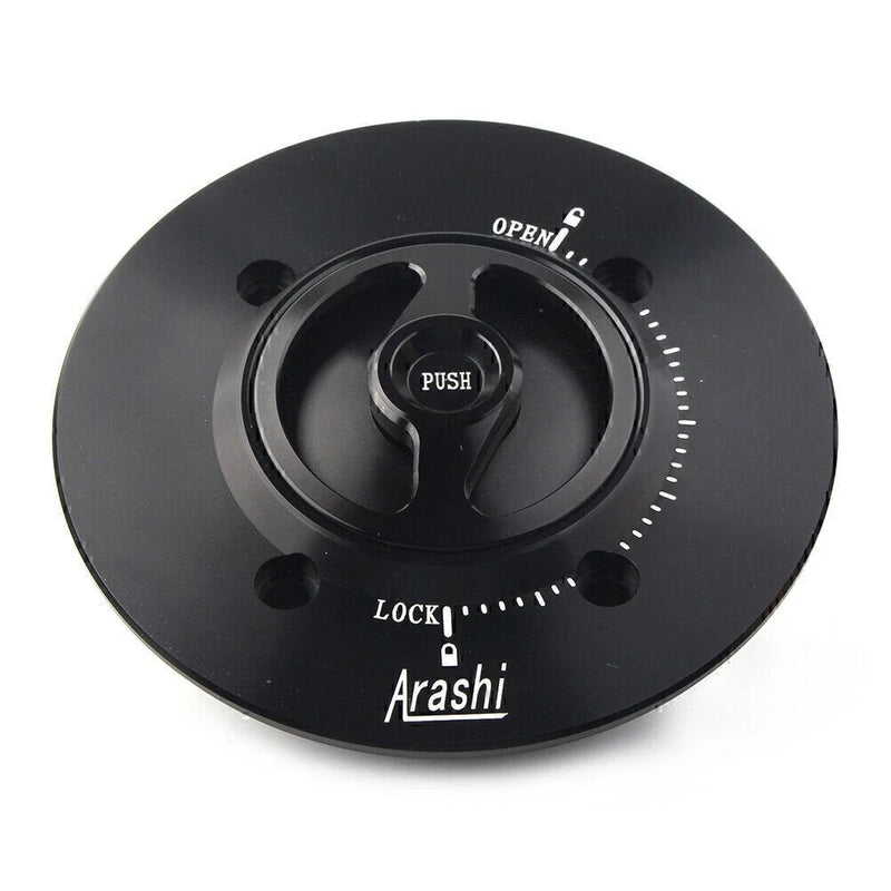 Kawasaki Ninja 400 Black Gas Fuel Cap Tank Cover (2018-2021)