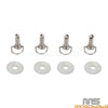 Harley Touring Dresser 4 Pcs Saddlebag Mounting Pin Bolts (2009-2023)