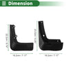 Kia Pegas Mud Flaps Splash Guards (2017-2024)