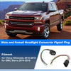 Chevy Silverado Headlight Connector Harness Plug Wire