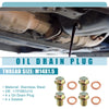 Suzuki SJ410 4 x Engine Oil Drain Plug Bolt (1981-1984)