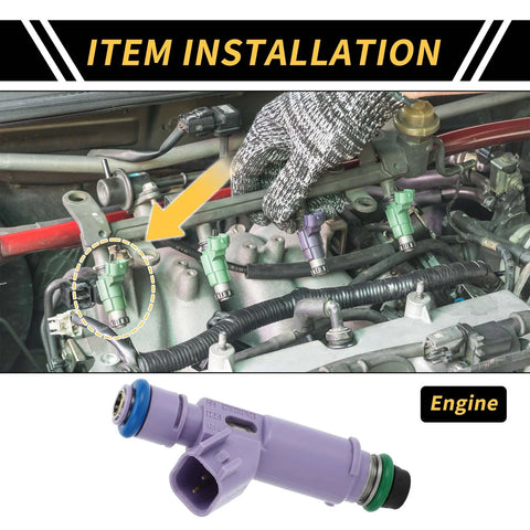 Ford F-150 2009-2010 6 Holes Purple 1 x Unit Fuel Injector Nozzle