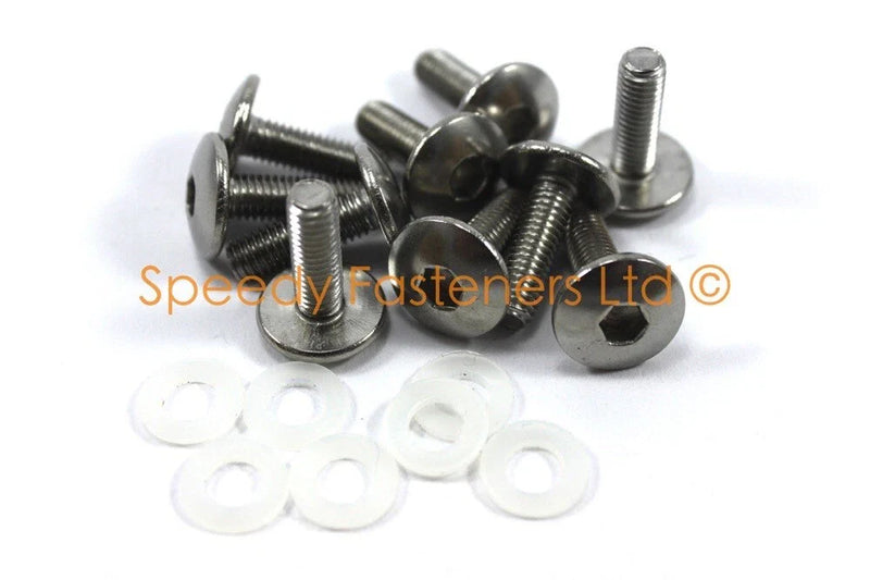 Yamaha R1 Carenatura parabrezza bulloni clip (2015–2019)