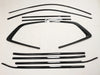 BMW X3 Window Side Door Molding Trim Glossy Black Cover (2018-2022)