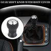 Toyota Yaris (2005-2010) Silver Tone 5 Speed Manual Gear Shift Knob