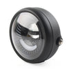 Motorcycle 5-3/4" Switchback White LED Halo DRL Angel Eye Headlight (N/A)