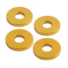 Harley Softail, Road Glide 4 x Gold Saddlebag Crash Bar Spacers