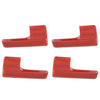 Ford F-150 (2009-2014) Red 4 x Interior Door Handle Cover Stickers