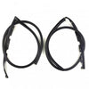 Door Rubber Seal Up Weatherstrip Pair Fits Honda Civic EG 3D Hatchback 1992-95