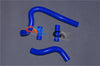 Honda CR250 CR250R Blue Silicone Radiator Hose (1992-1996)