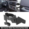 Jeep Wrangler Carbon Fiber Phone Drink Cup Mount Holder (2018-2023)