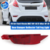 Ford Fiesta MK7 Hatchback Left Side Rear Bumper Reflector Red (2010-2015)