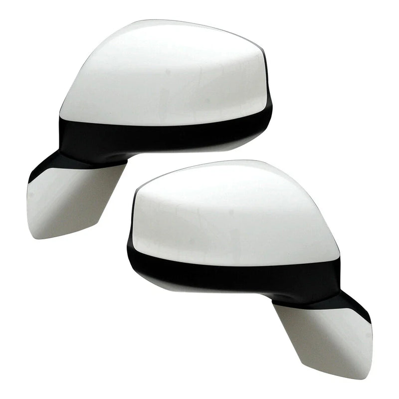 Honda Civic (2012-2015) White Power Glass Car Side Mirror 1 Pair