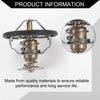 Peugeot 205 (1992-1998) - Silver Tone 1 Pcs Engine Coolant Thermostat