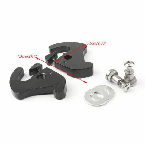 Sportster / Softail Sissy Bar Carrier Docking Clips Kit (2004-2023)