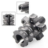 Motorcycle Dirt Bike Grey CNC M8 Clutch Brake Cable Adjuster Screw