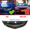 Mazda 6 Black Carbon Fiber Honeycomb Front Bumper Grille (2006-2010)