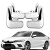 Honda Civic Pearl White Painted Mud Flaps Guards Splash Flares (2022–2024)