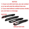 Real Carbon Fiber Comfort Access Door Handle Cover Fits Lexus IS250 IS300 IS350
